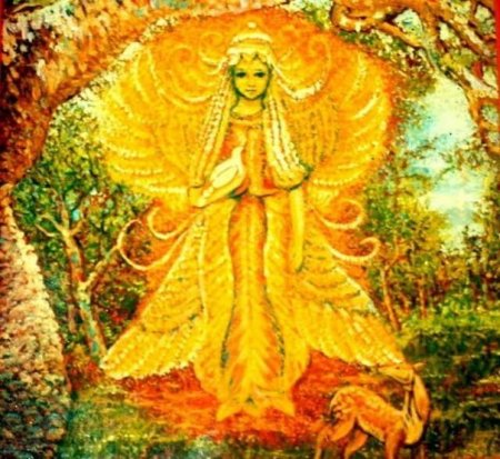 Богородица Лада — Матерь богов; Она же — Рожаница